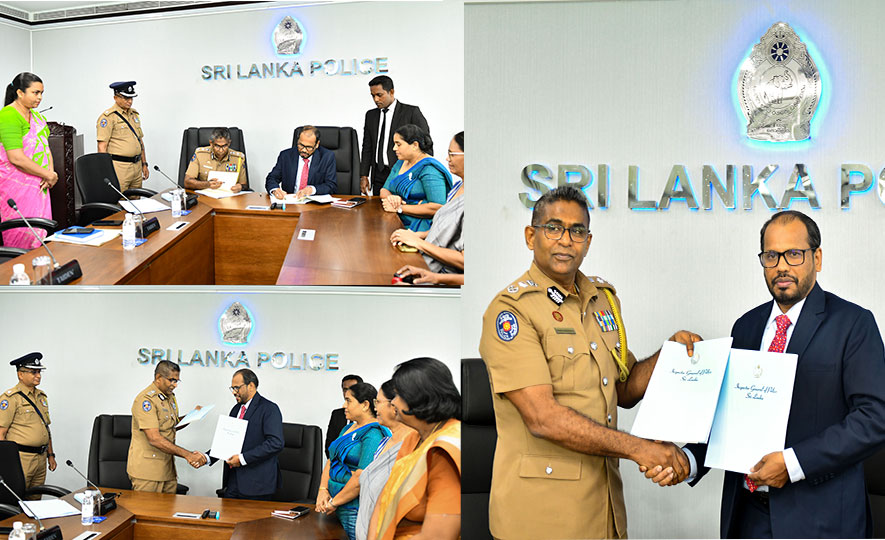 Export Development Board and Sri Lanka Police Sign MoU 1 edb police mou